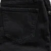 Jeans med lav midje, lange og smale
