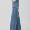 Jeans med lav midje og løs passform i 90-tallsstil