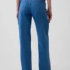 Jeans med lav midje og løs passform i 90-tallsstil