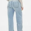 Jeans med lav midje og løs passform i 90-tallsstil