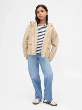 Jeans med lav midje og rett passform for barn