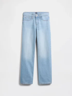 Jeans med lav midje og rett passform for barn
