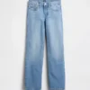 Jeans med lav midje og rett passform for barn