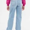 Jeans med lav midje og rett passform for barn