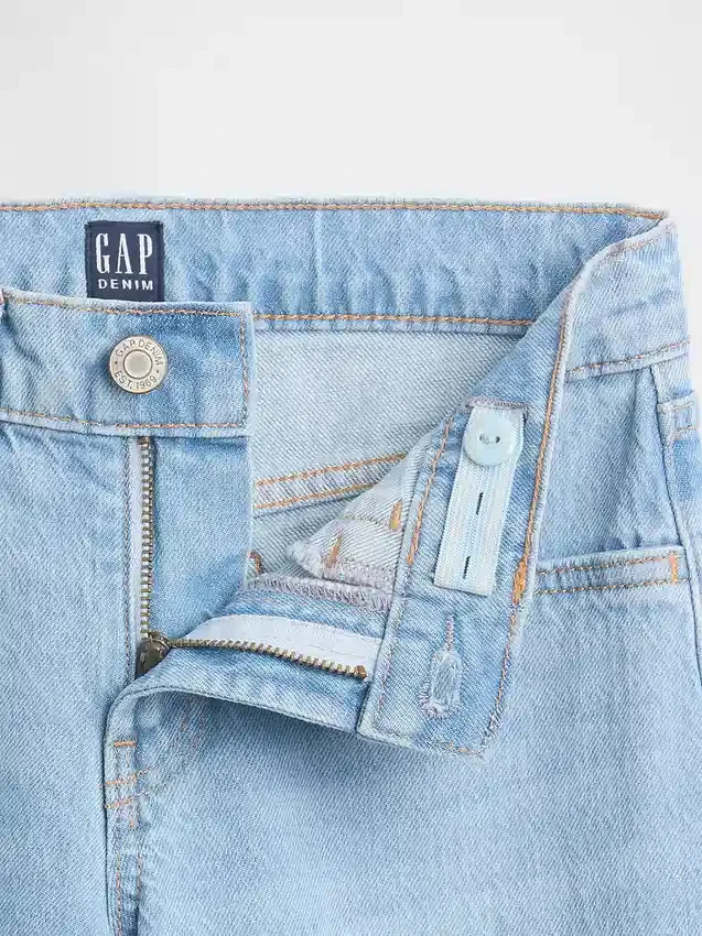 Jeans med lav midje og rett passform for barn