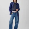 Jeans med lav midje og vid ben