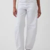 Jeans med lav midje og vid ben