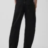 Jeans med lav midje og vid ben