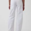 Jeans med lav midje og vid ben