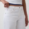 Jeans med lav midje og vid ben