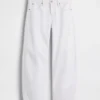 Jeans med lav midje og vid ben