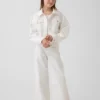 Jeans med lav midje og vide ben