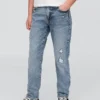 Jeans med middels høy midje for jenter