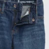 Jeans med middels høy midje for jenter