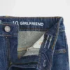Jeans med middels høy midje for jenter