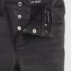 Jeggings for barn med høy midje og slitt look