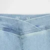 Jeggings med høy midje og utvidet ben for barn