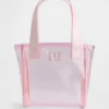 Jelly-logo mini-tote-veske