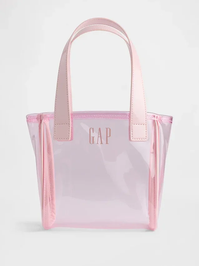 Jelly-logo mini-tote-veske