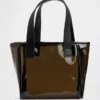 Jelly-logo mini-tote-veske