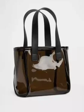 Jelly-logo mini-tote-veske