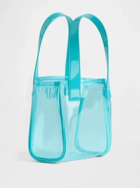 Jelly-logo mini-tote-veske
