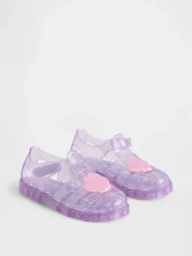 Jelly-sandaler for småbarn i fisker-design