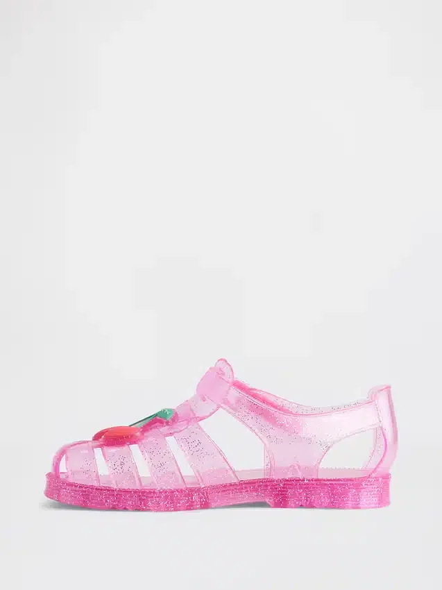 Jelly-sandaler for småbarn i fisker-design