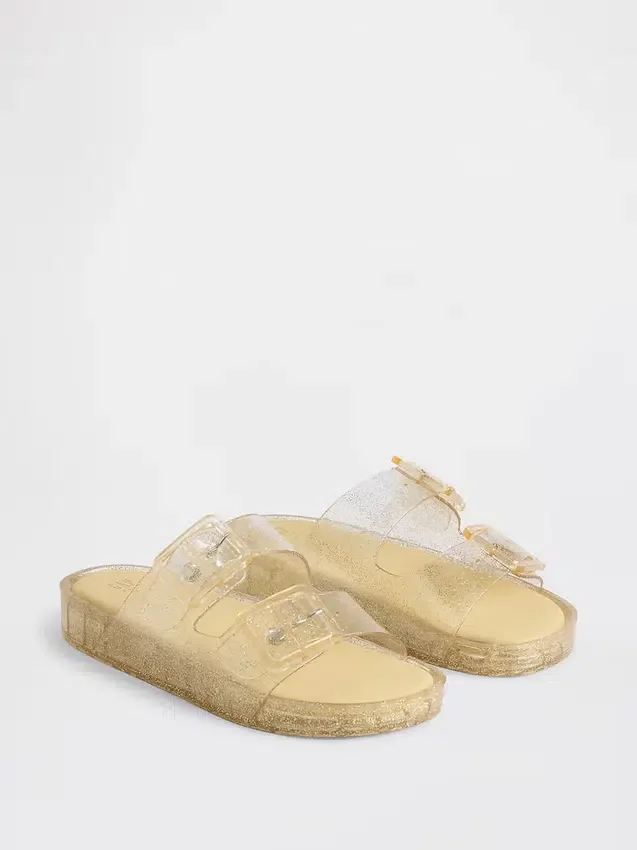 Jelly-sandaler med spenne for barn
