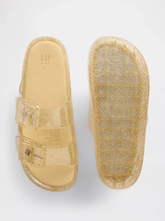 Jelly-sandaler med spenne for barn