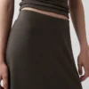 Jersey-maxi-skjørt