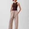 Jersey-tanktop med kort passform