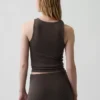 Jersey-tanktop med kort passform