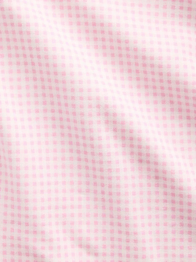 Jerseykjole med firkantet hals til barn