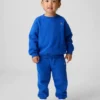 Joggebukse for Baby og Småbarn i Vintagesoft-stoff med avslappet passform