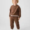 Joggebukse for Baby og Småbarn i Vintagesoft-stoff med avslappet passform