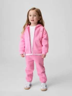 Joggebukse for Baby og Småbarn i Vintagesoft-stoff med avslappet passform