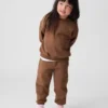 Joggebukse for Baby og Småbarn i Vintagesoft-stoff med avslappet passform