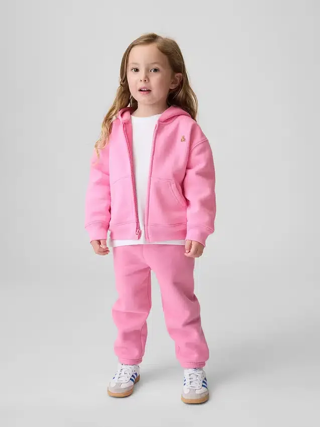 Joggebukse for Baby og Småbarn i Vintagesoft-stoff med avslappet passform