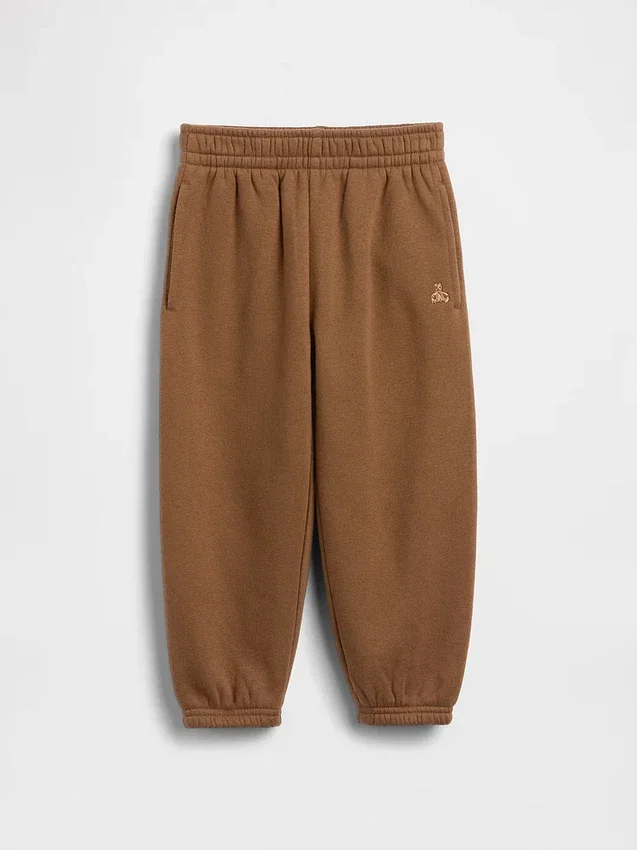 Joggebukse for Baby og Småbarn i Vintagesoft-stoff med avslappet passform