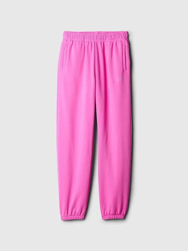 Joggebukse for barn med Vintagesoft-logo