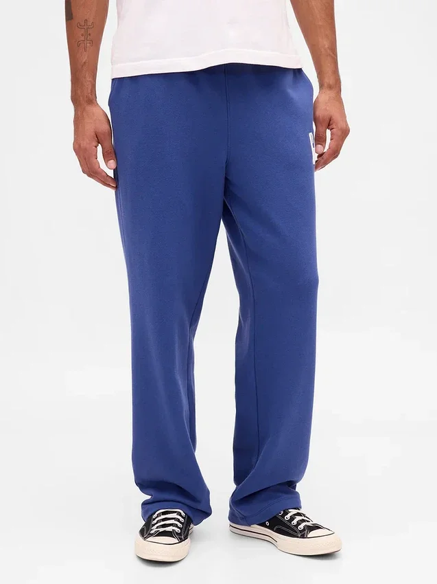 Joggebukse for voksne i tungt stoff med avslappet passform og logo