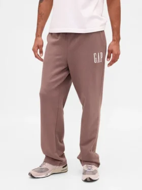 Joggebukse for voksne i tungt stoff med avslappet passform og logo