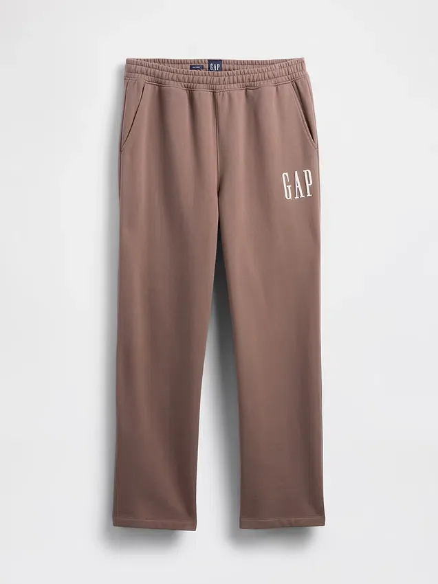 Joggebukse for voksne i tungt stoff med avslappet passform og logo