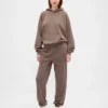 Joggebukse med høy midje i Vintagesoft