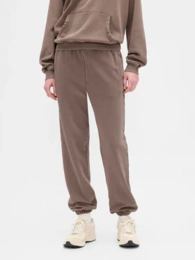 Joggebukse med høy midje i Vintagesoft