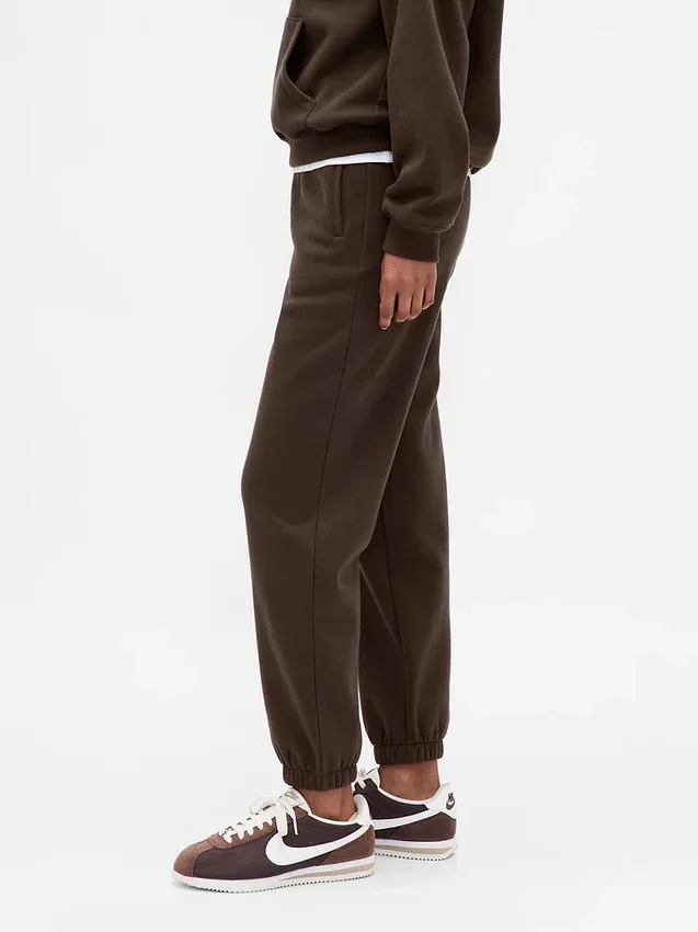 Joggebukse med høy midje i Vintagesoft