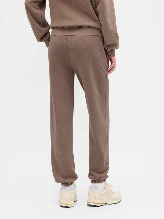 Joggebukse med høy midje i Vintagesoft