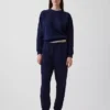 Joggebukse med høy midje i Vintagesoft-stil