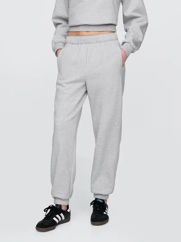 Joggebukse med høy midje i Vintagesoft-stil
